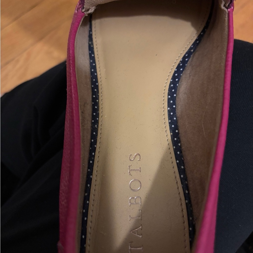 Talbots Pink Flats Sleek Minimalist Design - Picture 6 of 7